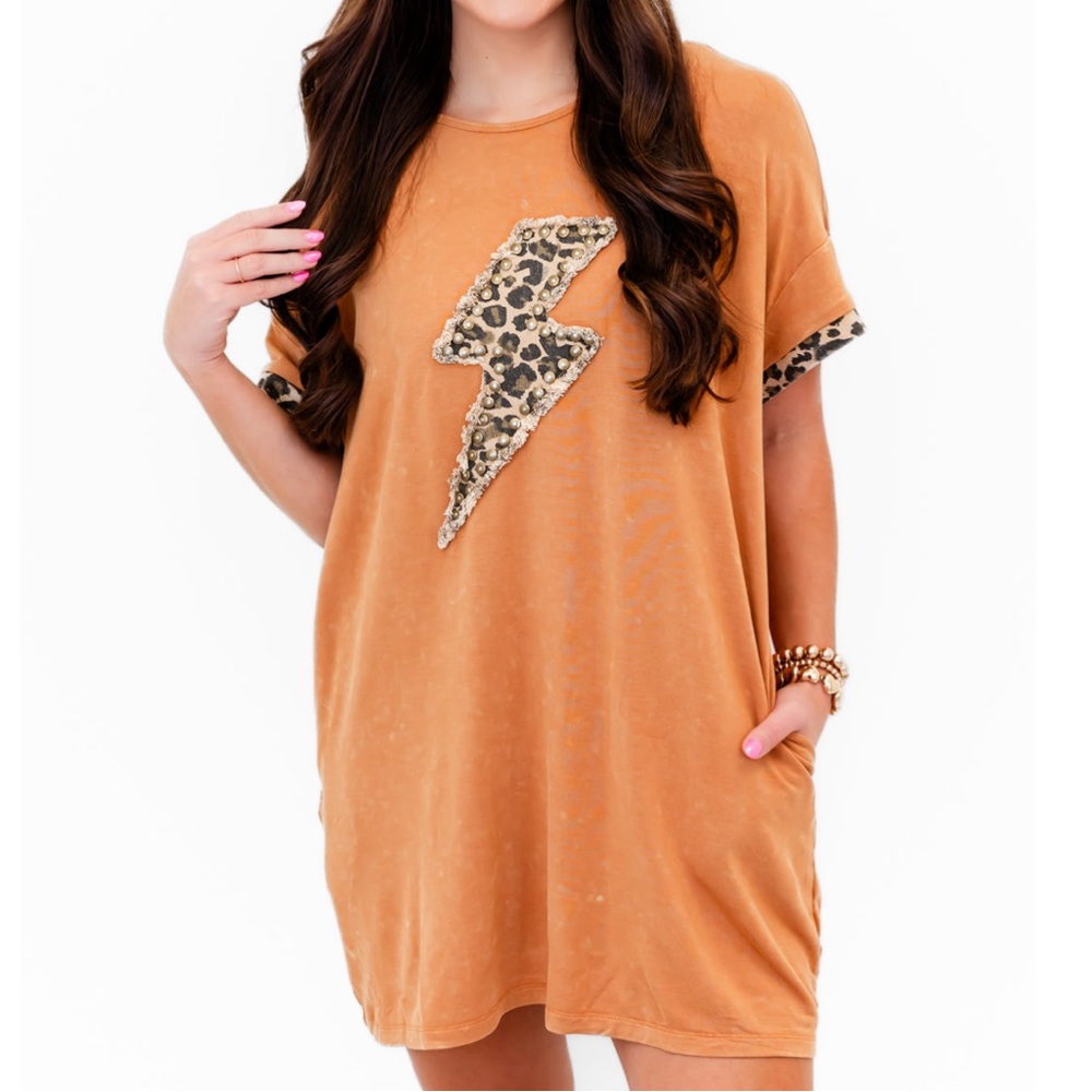 DAVI & DANI Warm Tan Top